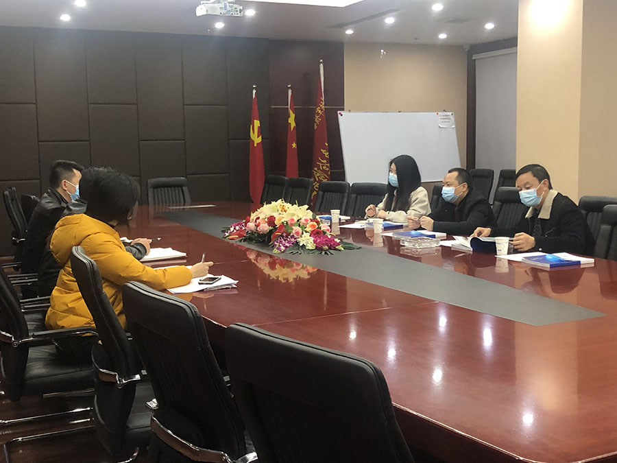 金牛区统战部辅导亲临四川j9游戏建设集团视察领导疫情防控和复工复产工作AA